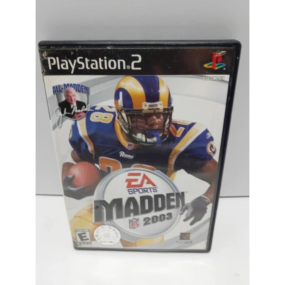 Madden NFL 2003 Sony PlayStation 2 PS2 CIB Tested Free Shipping